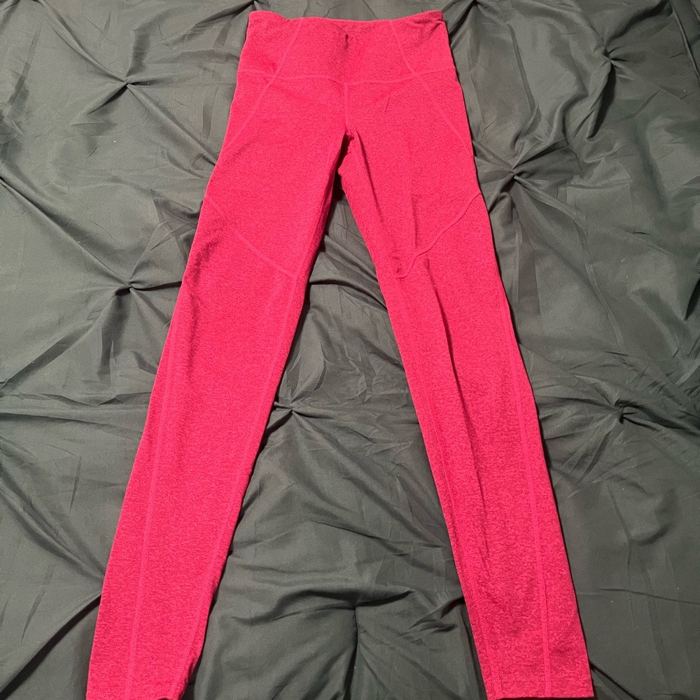 Size small burgundy workout pants.